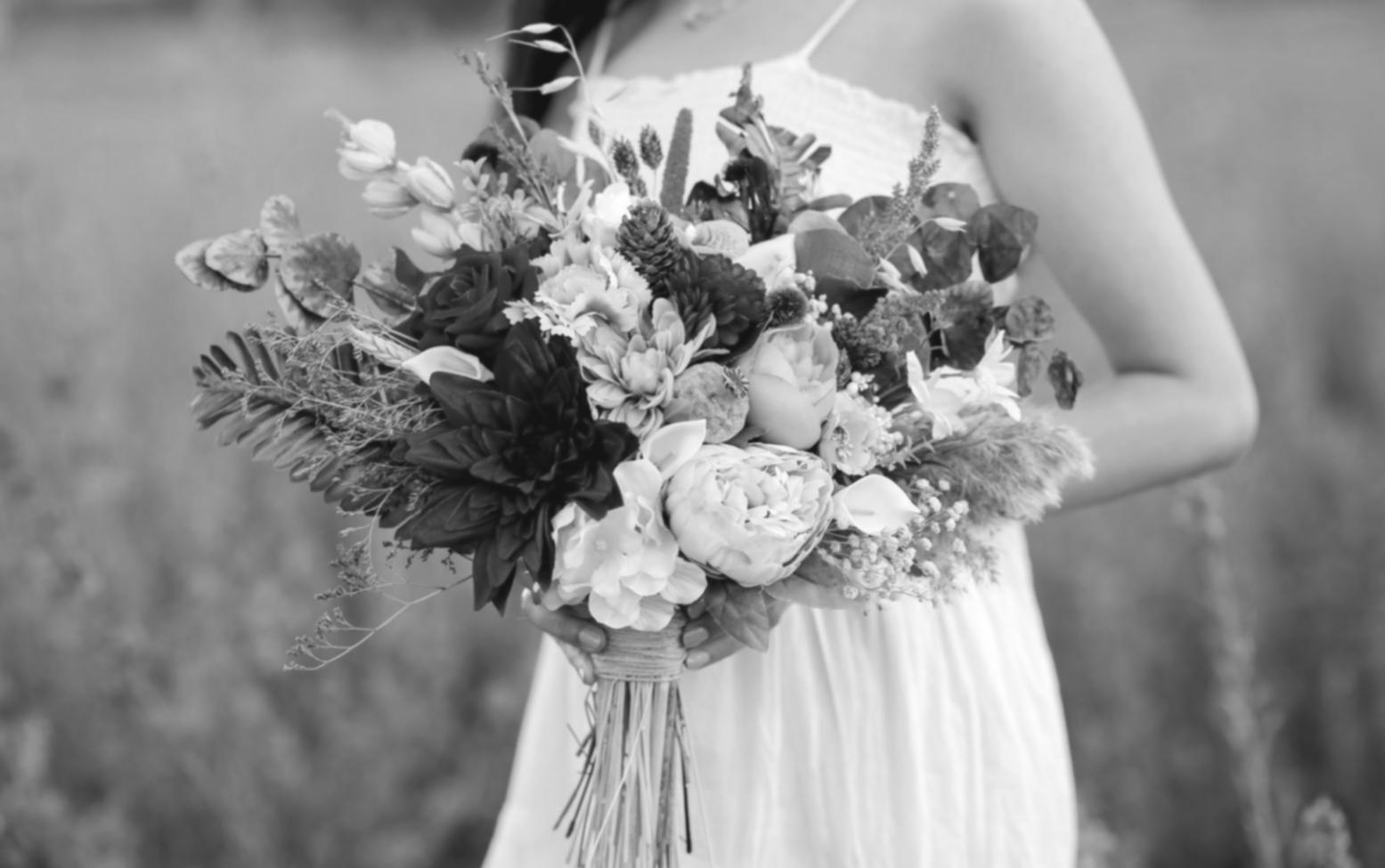 Floral arrangement demonstrating advanced composition techniques